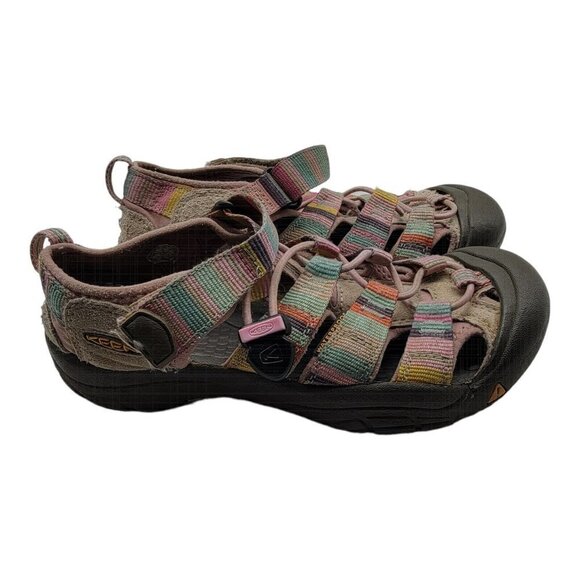 Keen Newport H2 Girl’s Sandals Size 2 Sport Waterproof Pink Multicolor 1006567 - Picture 7 of 9